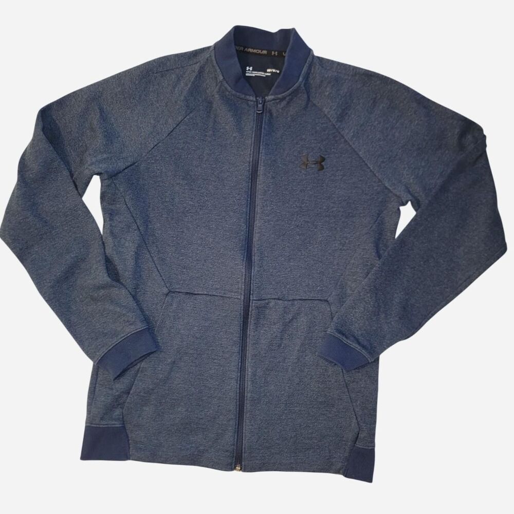 Under-armour Men's Blue and Navy Jacket